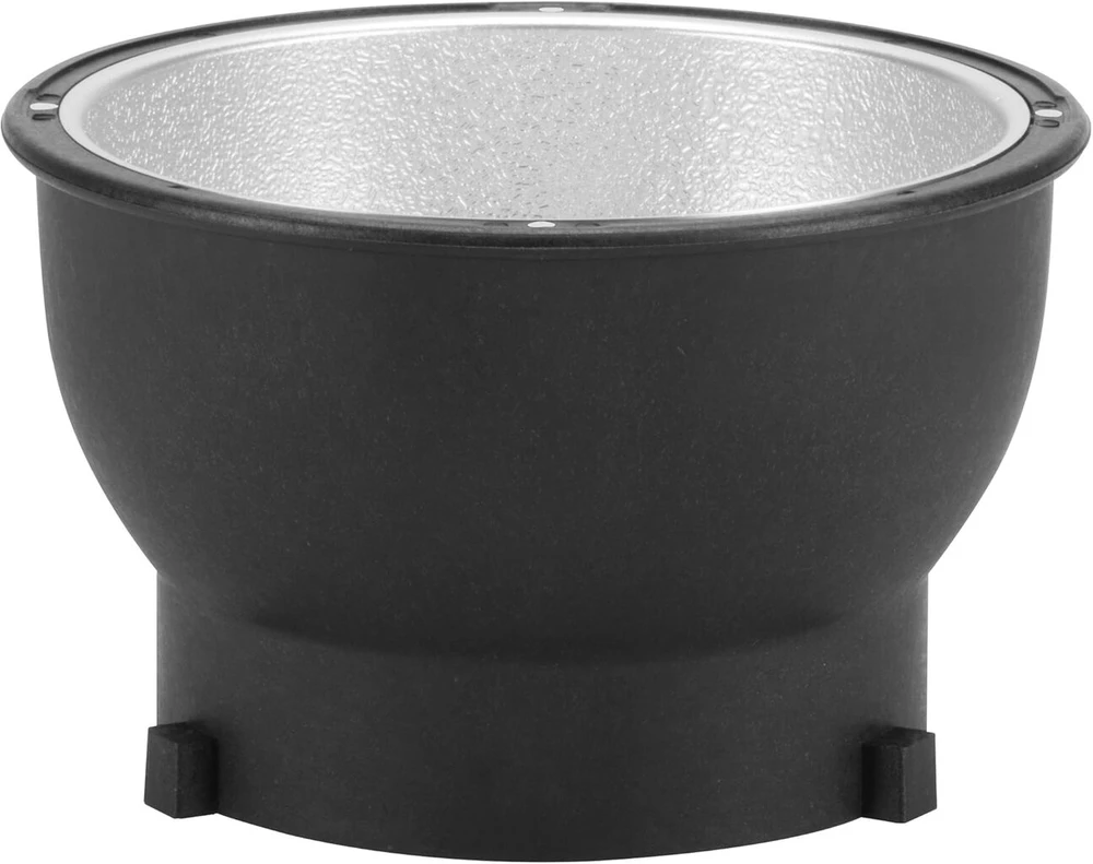 Objektyvas Rollei Pro Reflector atšvaitas su 45° perdavimo kampu ir 5 magnetiniais spalvų filtrais, su Bowens jungtimi