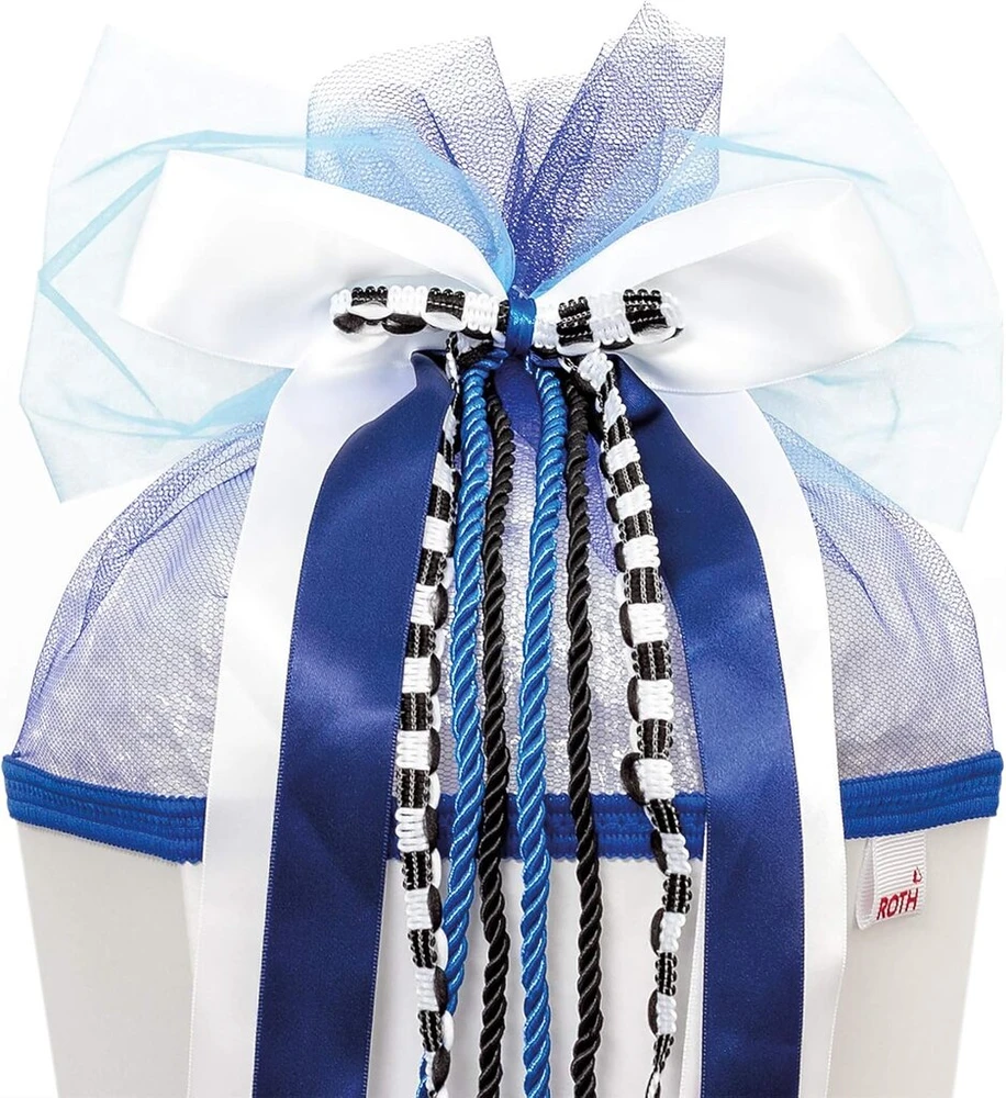 Roth mokyklinio krepšelio kaspinas speed - paruoštas užrišimui, apie 50 x 23 cm - automobilio kaspinas