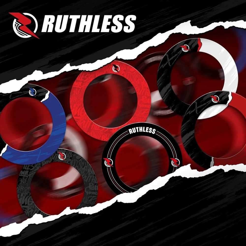 Ruthless Hot Shot smiginio lenta Endurance su apvalia viela, sizalio smiginio lentos rinkinys su 2 rinkiniais plieninių smiginių