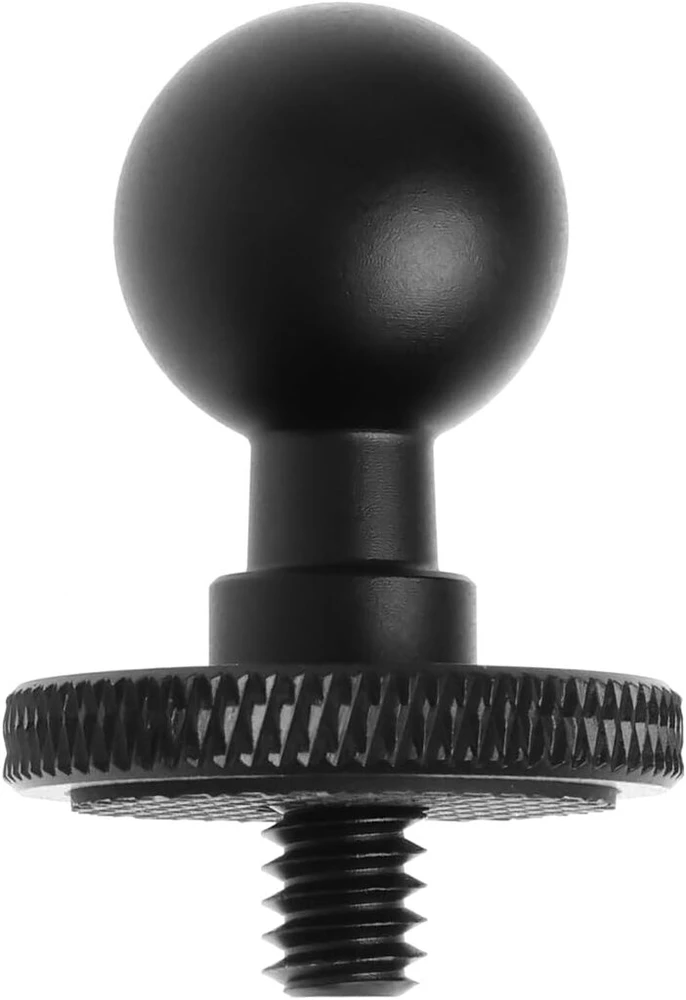 Rutulinė galvutė 17mm 1/4" sriegis automobilio laikikliui