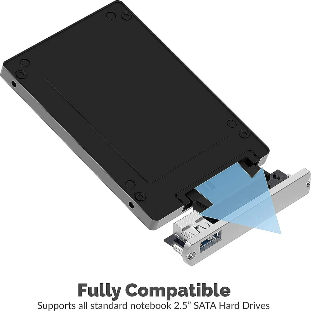 Kietasis diskas Sabrent itin plonas usb 3.0 į 2.5 colio sata išorinis aliuminio kietojo disko dėklas [sidabro aliuminio apdaila] (ec-um30)