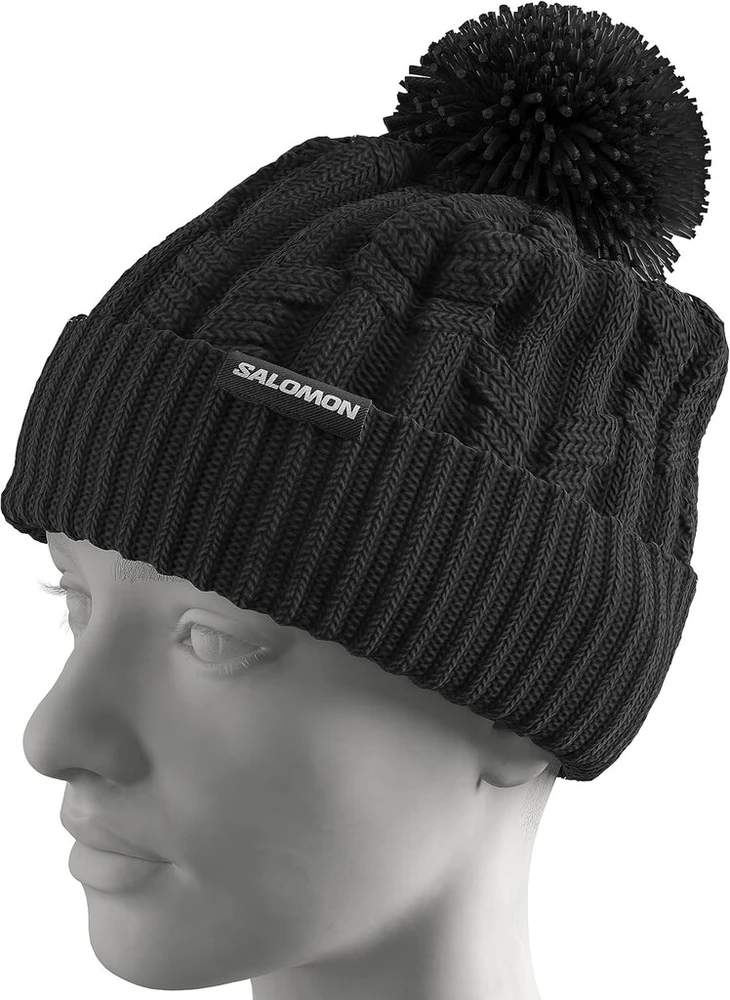 Salomon Ivy Beanie moteriška kepurė slidinėjimui ir snieglenčių sportui: moteriškas stilius, jaukumas, šiluma ir apranga visai žiemai