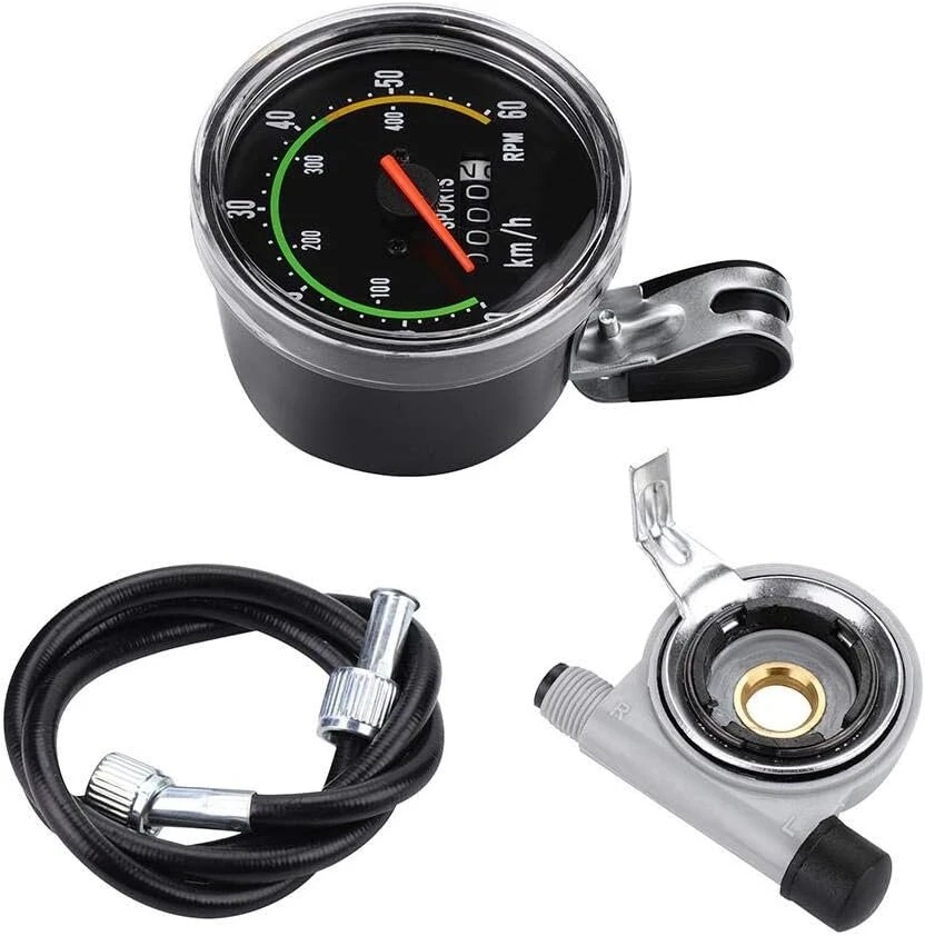 Samfox dviračio spidometras, mechaninis odometras, dviračio kompiuterio spidometras, dviračių chronometras, ciklokompiuteris