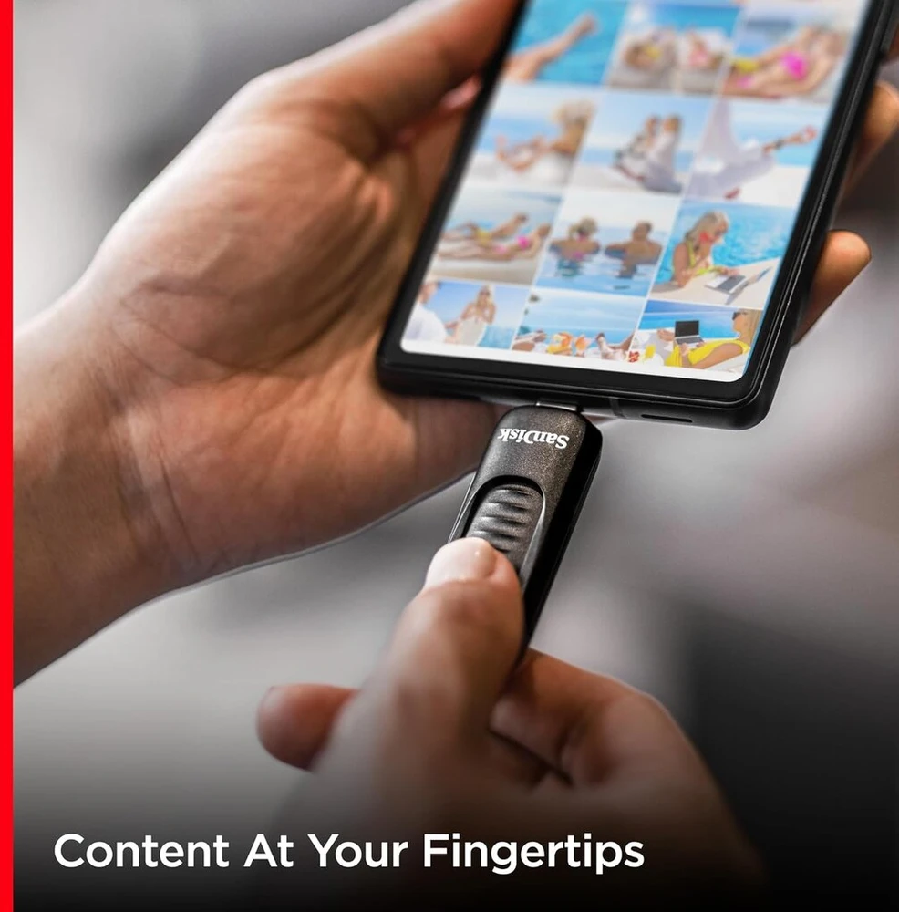 Sandisk Ultra Slider Usb-c 64gb 3.2 Gen 1 atmintinė