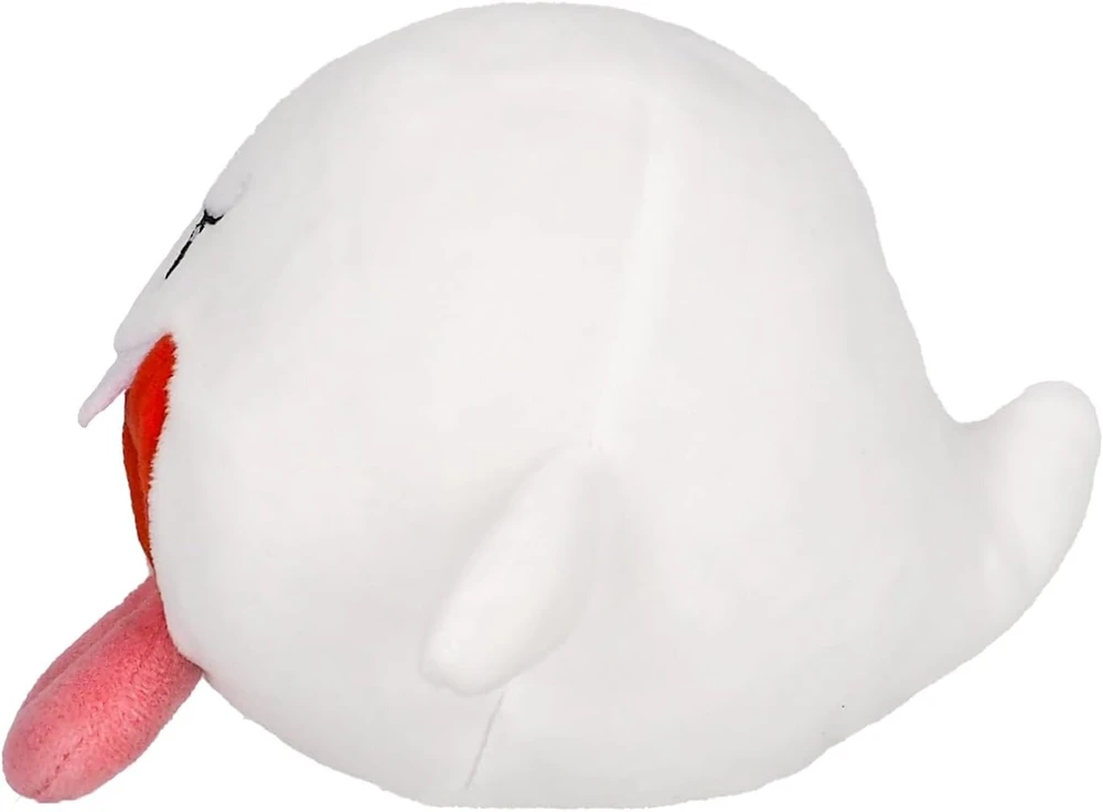 Sanei Super Mario All Star Collection 4" Ghost Boo Plush, mažas pliušinis žaislas
