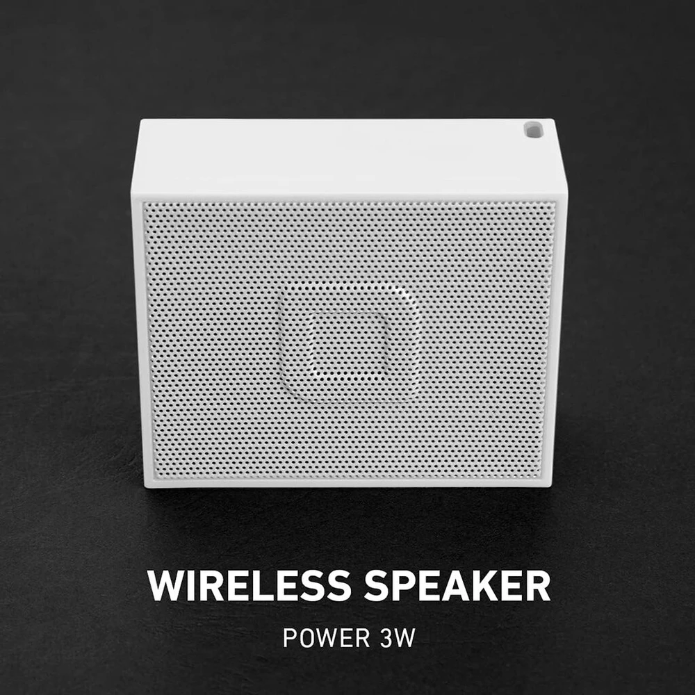 Kompiuterio kolonėlės Sbs ttsquarespeakerbtw bluetooth garsiakalbis, baltas