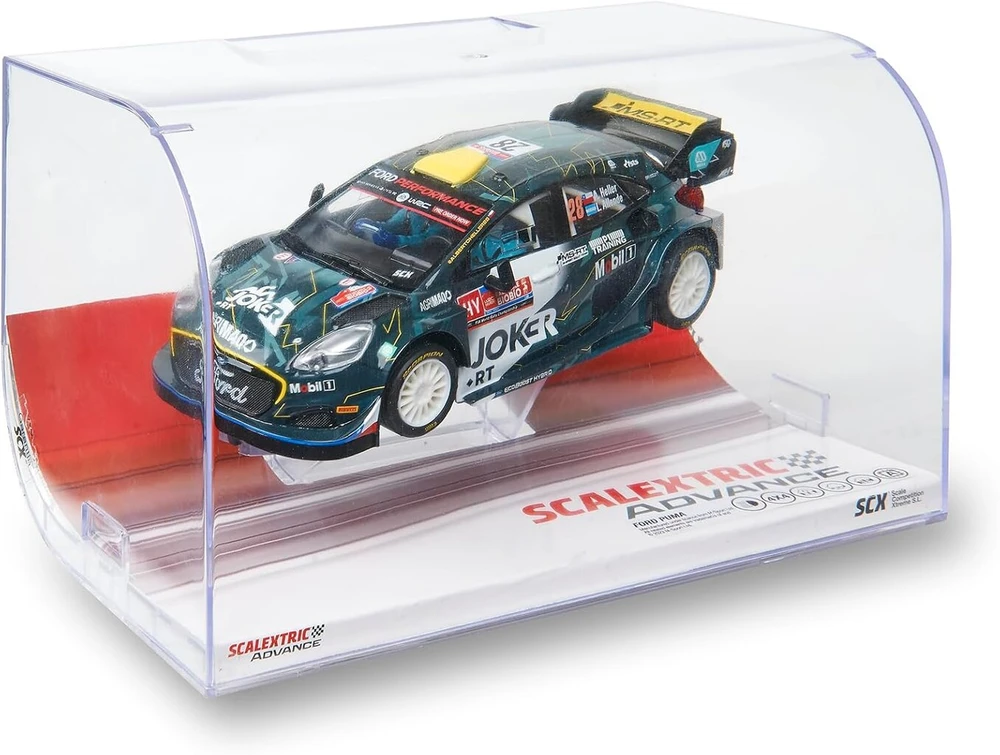 Scalextric - Racing Car Advance - Slot Car 1:32 mastelis (ford Puma Wrc - Joker)