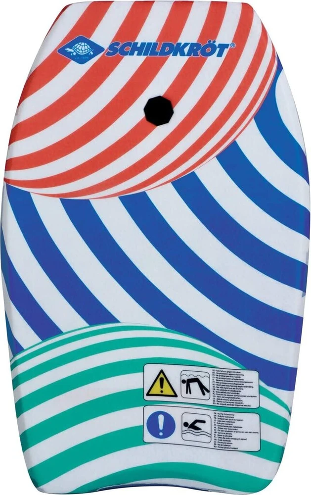 Schildkröt bodyboard m | lengva plaukimo lenta su dideliu plūdrumu ir saugos dirželiu | 68 x 43 cm | puiki banglentė pradedantiesiems ir vasaros vandens pramogoms | maksimalus naudotojo svoris: 60 kg