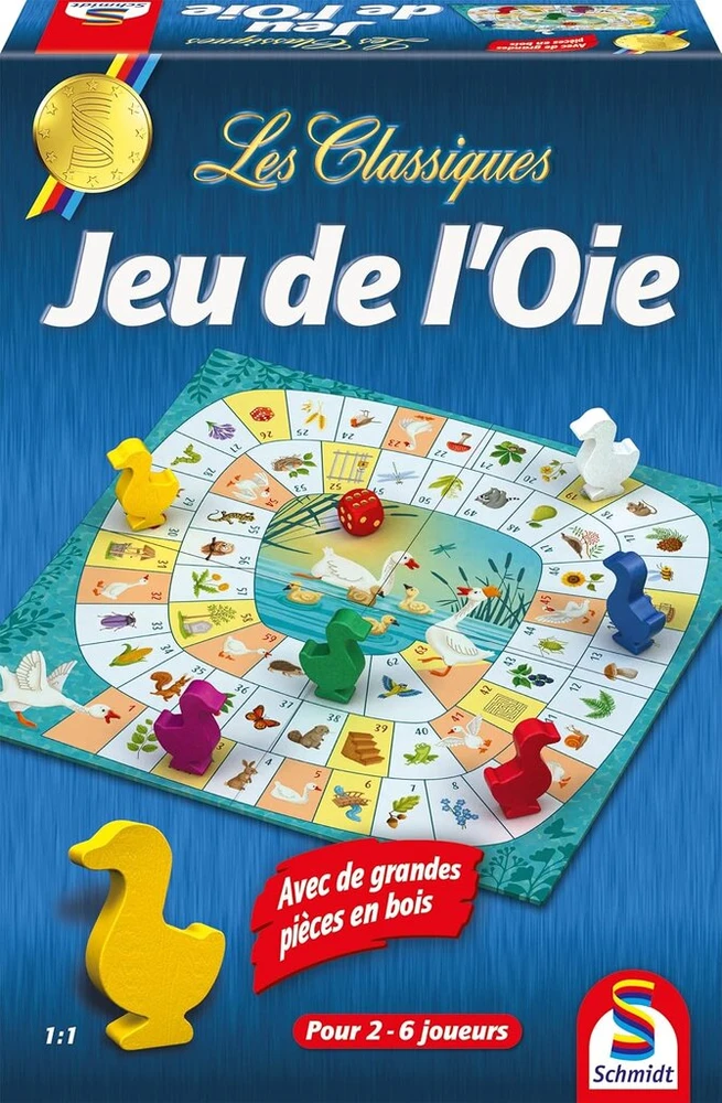 Schmidt 88112 – stalo žaidimas – classic game of the goose