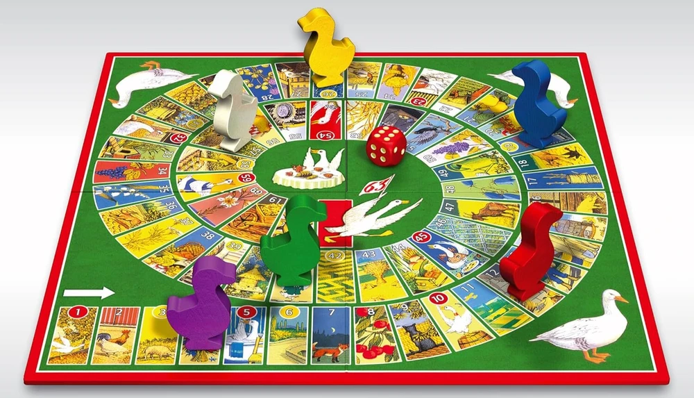 Schmidt 88112 – stalo žaidimas – classic game of the goose