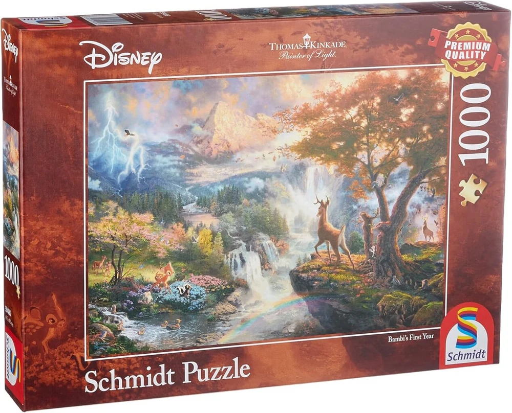 Schmidt Spiele Dėlionė "bambi" 1000 detalių