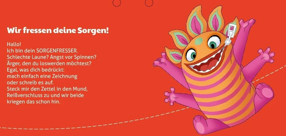 Schmidt Spiele Schmidt 42369 Junior Sita Worry Eater minkštas žaislas