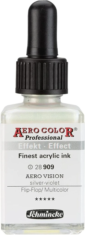 Schmincke - Aero Color Professional Effect dažai 28 ml Vision sidabrinė/violetinė