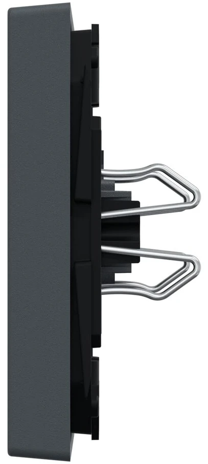 Schneider Electric Merten System M 433114 Svirties jungiklio klavišas perjungikliui, kryžminiam jungikliui ir mygtukui, antracito spalvos
