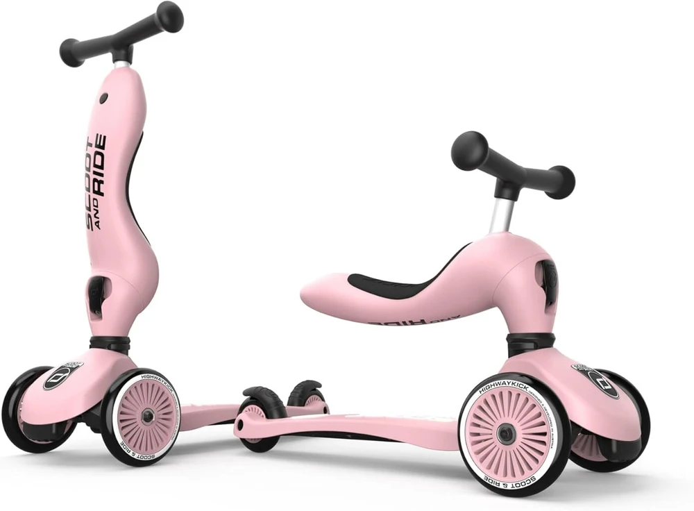 Scoot and Ride Scoot & Ride Unisex - Highwaykick 1 paspirtukas su sėdyne kūdikiams