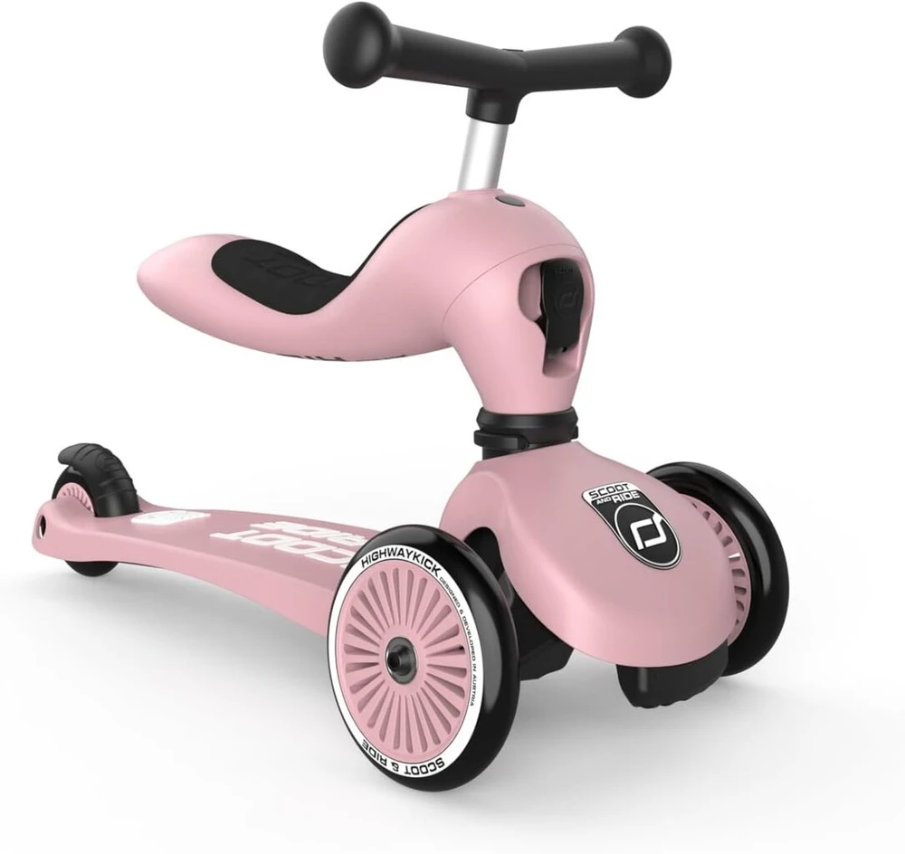 Scoot and Ride Scoot & Ride Unisex - Highwaykick 1 paspirtukas su sėdyne kūdikiams