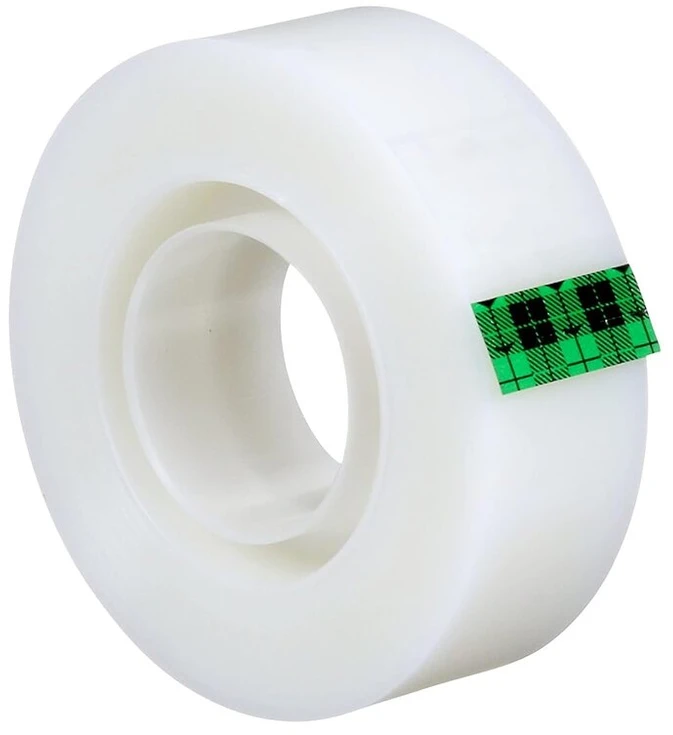 Scotch Magic Tape - 4 ritinėliai 19 mm × 33 m - nematoma lipni juosta bendros paskirties remontui, ženklinimui ir dokumentų sandarinimui