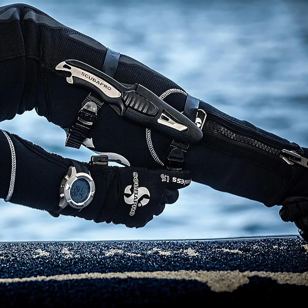 Scubapro Mako inox nardymo peilis nardymui, snorkelingui ar vandens sportui