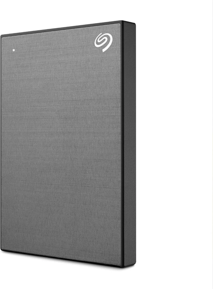 Seagate One Touch 2tb išorinis kietasis diskas, pilkos spalvos