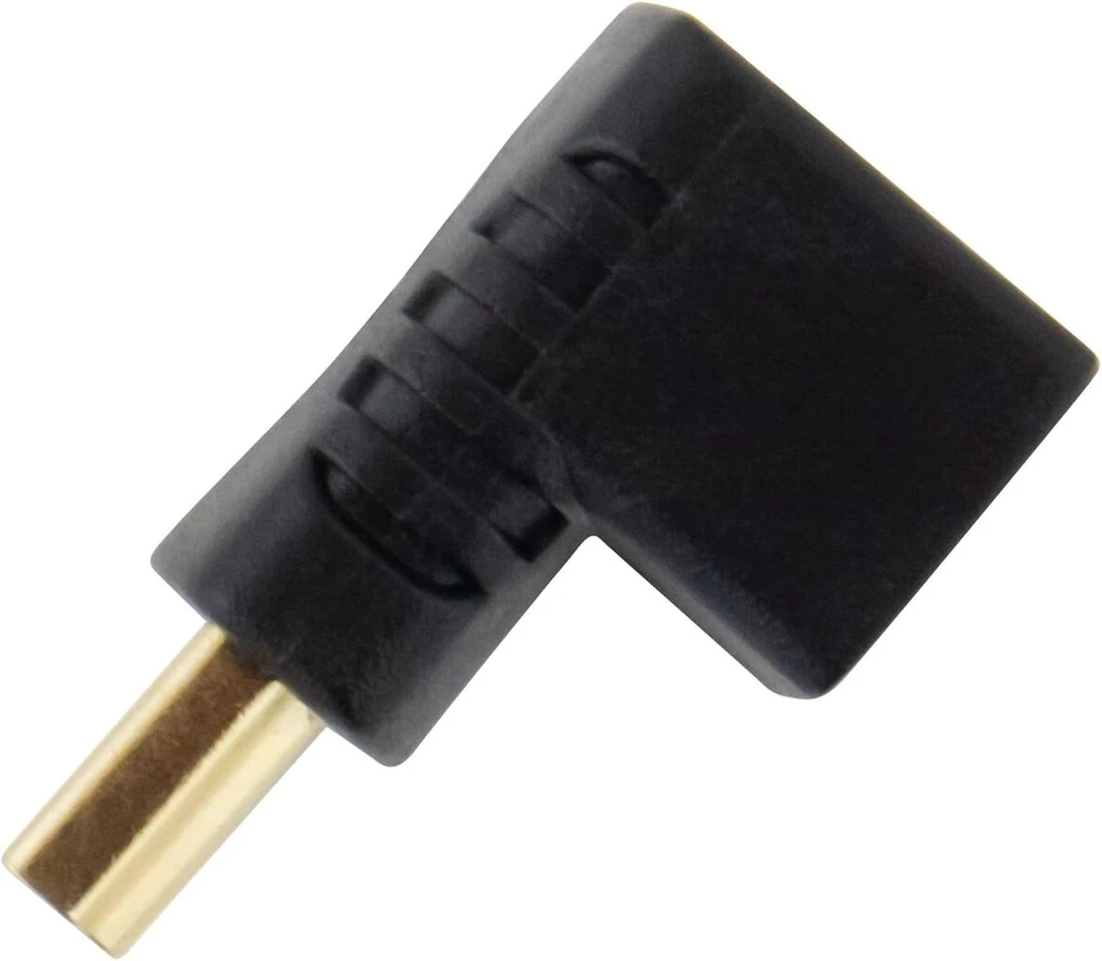 Seki hdmi kampinis adapteris 90° grand angled - hdmi male į hdmi female - 4k 3d 1080p full hd; paauksuoti kontaktai; kampinis adapteris; kampinis kištukas