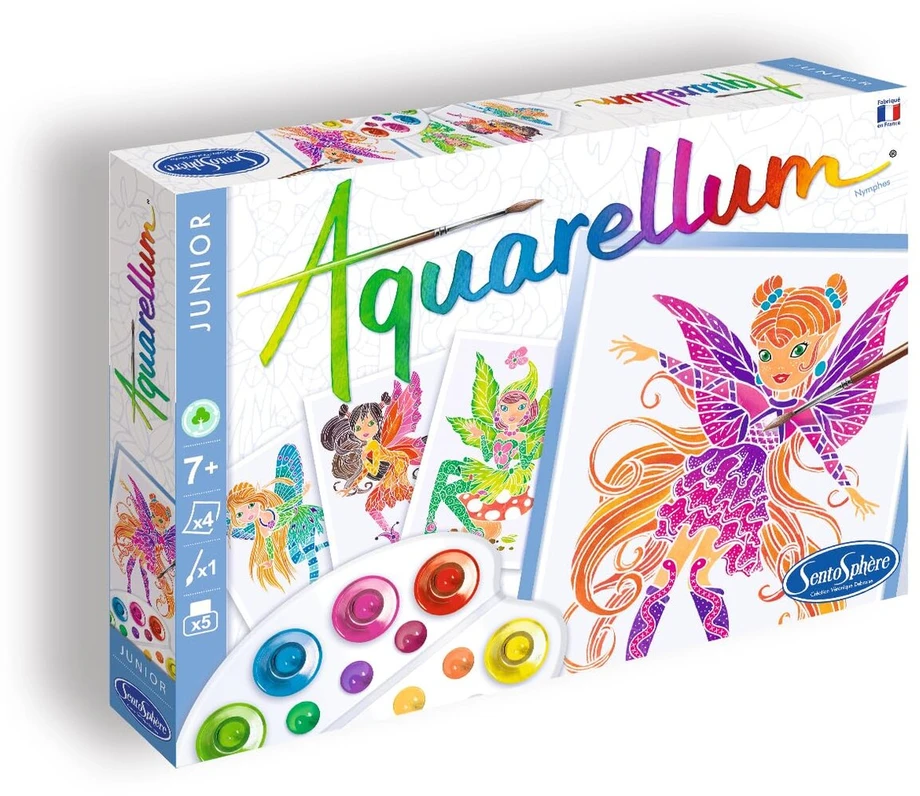 Sentosphère 3900677 "aquarellum Junior Nymphs" piešimo rinkinys