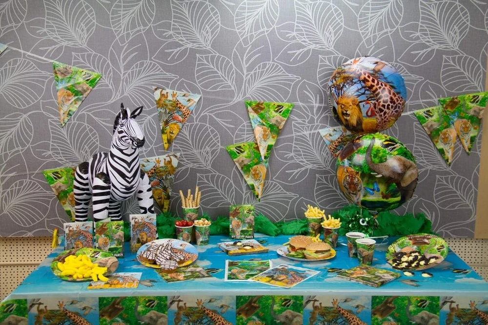 Servetėlės 33x33cm Safari Party (20 vnt.)