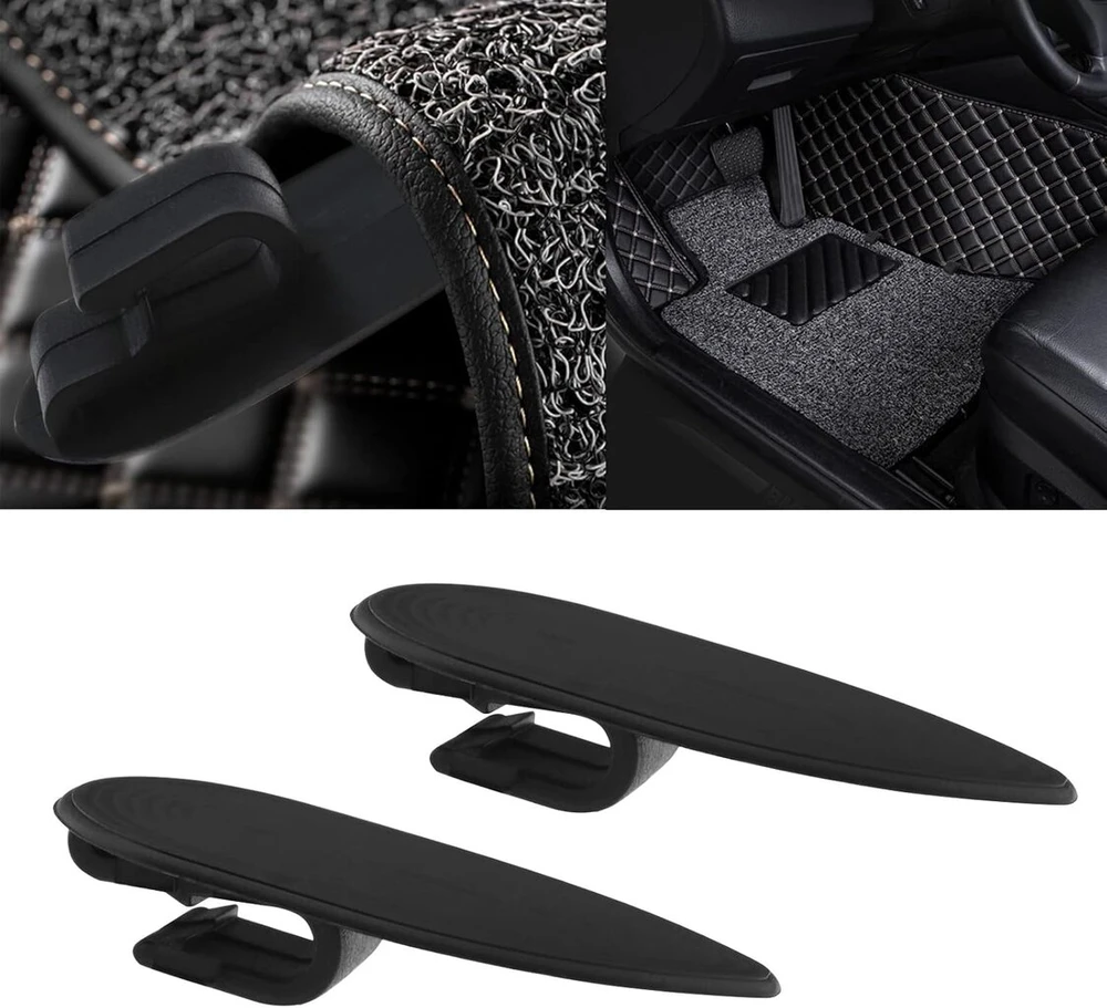 Sg Store 20 dalių automobilio grindų kilimėlių spaustukų atsarginės plastikinės grindų kilimėlių tvirtinimo spaustukai neslystantys sagties kilimėlių spaustukų laikikliai automobiliui, visureigiui, sunkvežimiui, keturračiui
