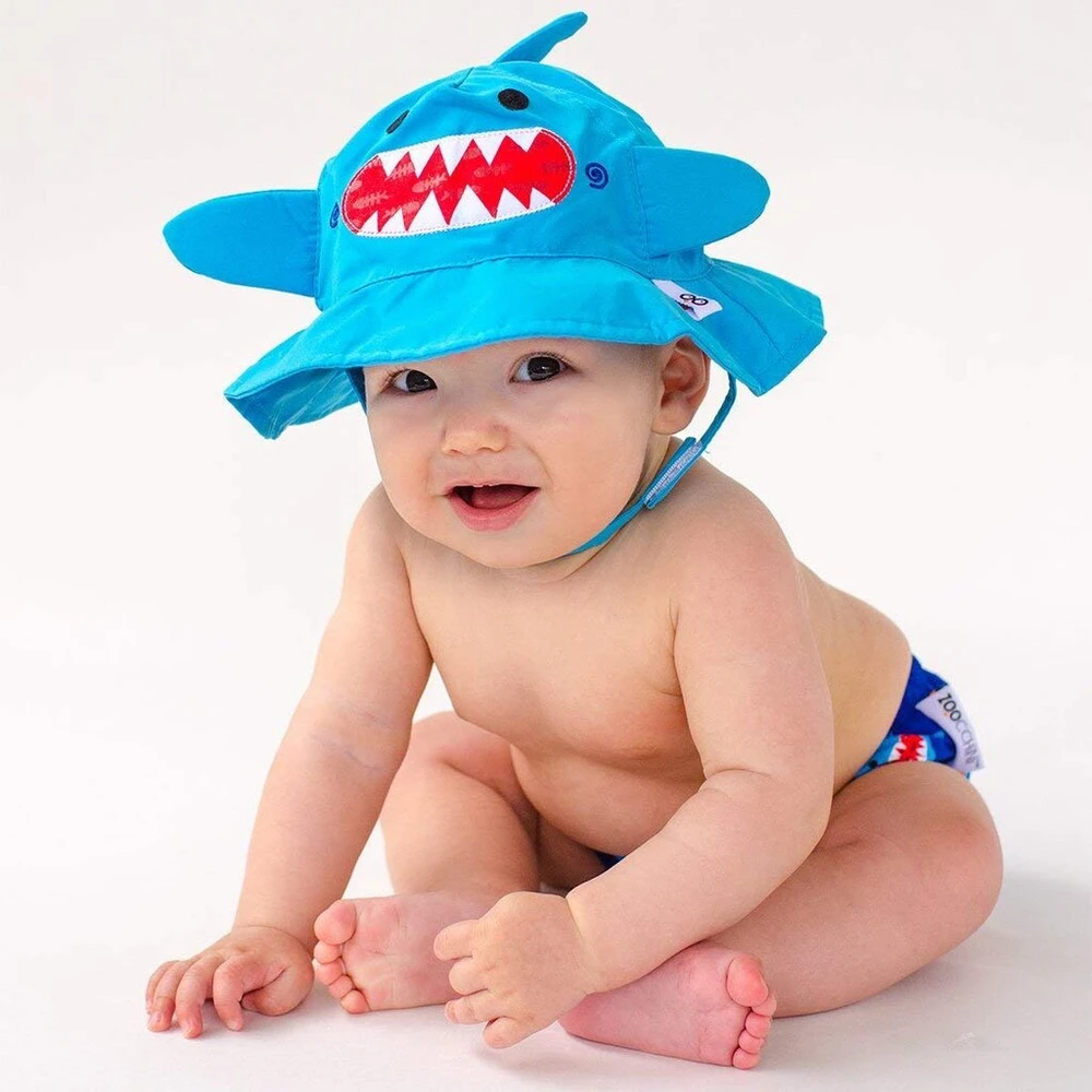 Shark kepurė iš jersey 12-24 mėn.