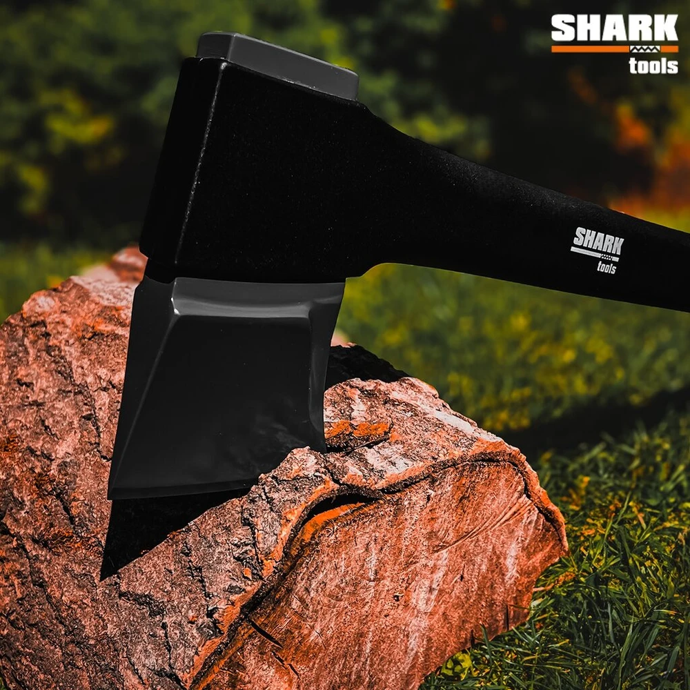 Grandininis pjūklas Shark Tools Skaldymo kirvis malkoms skaldyti, ašmenys Xxl, stiklo pluoštas, 97 cm, 2,6kg