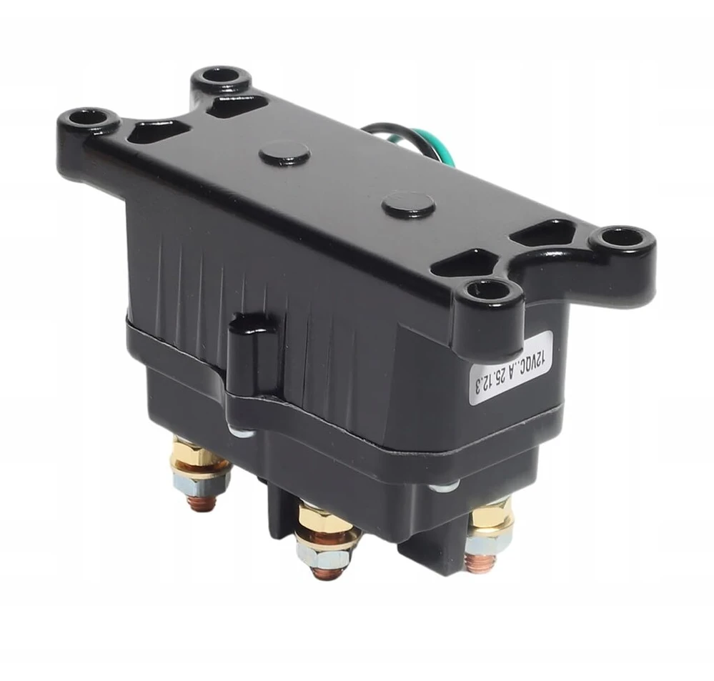 Shengbowi gervės solenoidinė relė 12 V didelio galingumo, skirta aut utv suv gervės solenoidinei relei solenoidinis relės jungiklis