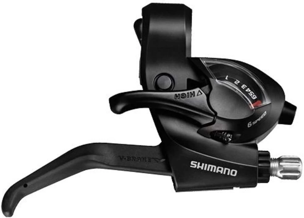 Shimano Sti jungiklis Stef41 Re. 6 °f. Juodas 2015 Electric Stf41r6al