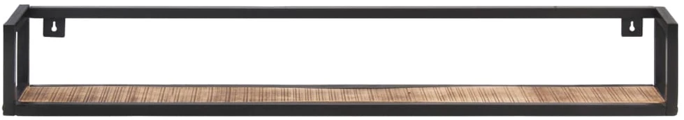 Sieninės lentynos, 2vnt., 120cm, neapdorota mango mediena