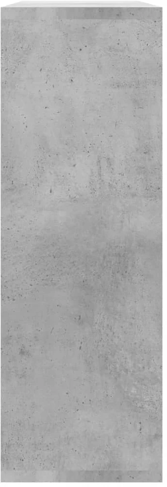 Sieninės lentynos, betono, 104x20x58,5 cm, apdirbta mediena