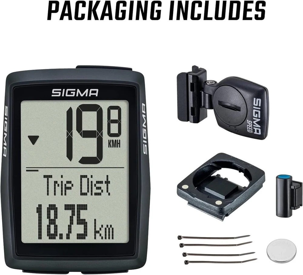 Sigma Bc 14.0 Wl Belaidis Dviračio Kompiuteris su 14 Funkcijų
