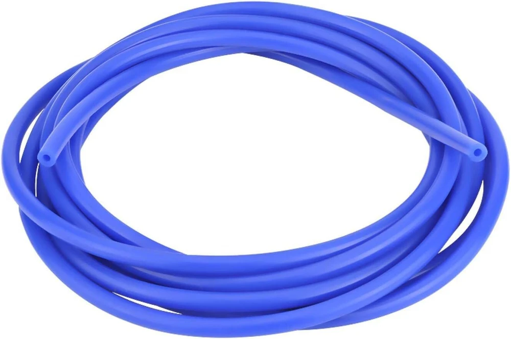 Silikoninė vakuumo žarna, automobiliui 4 mm, 5 metrai, universali silikoninė vakuumo žarna (mėlyna)