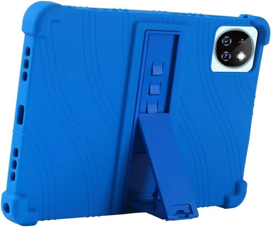 Silikoninis dėklas Doogee T10/u10/u9 10" planšetiniams kompiuteriams su stoveliu