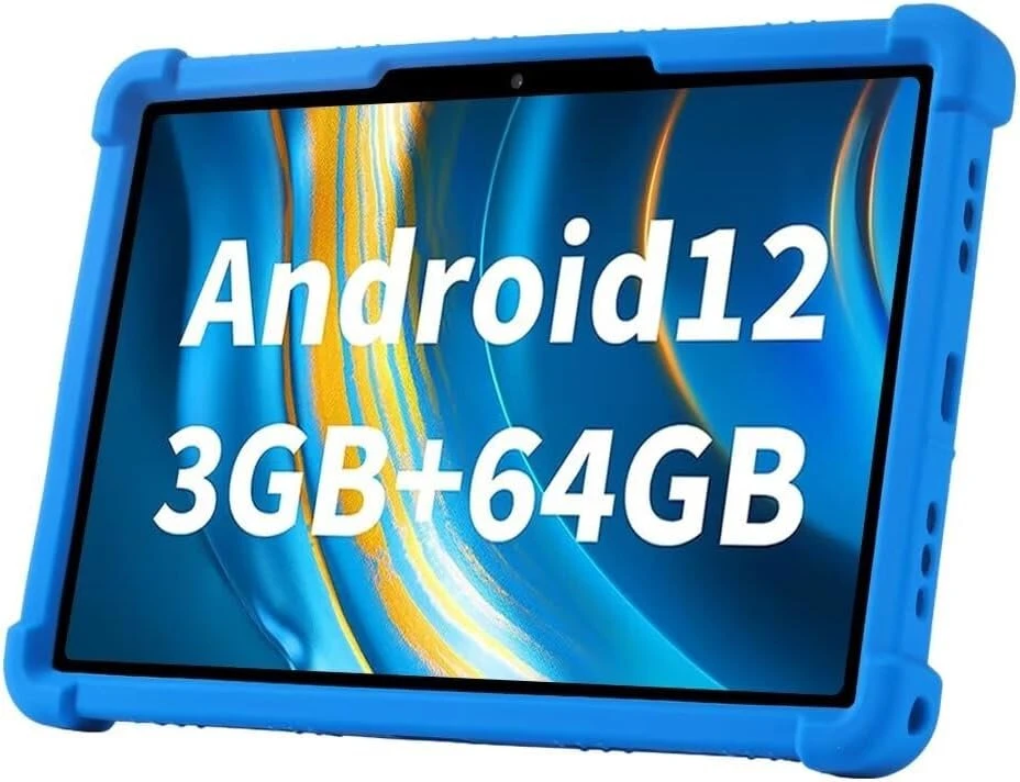 Silikoninis dėklas Doogee T10/u10/u9 10" planšetiniams kompiuteriams su stoveliu