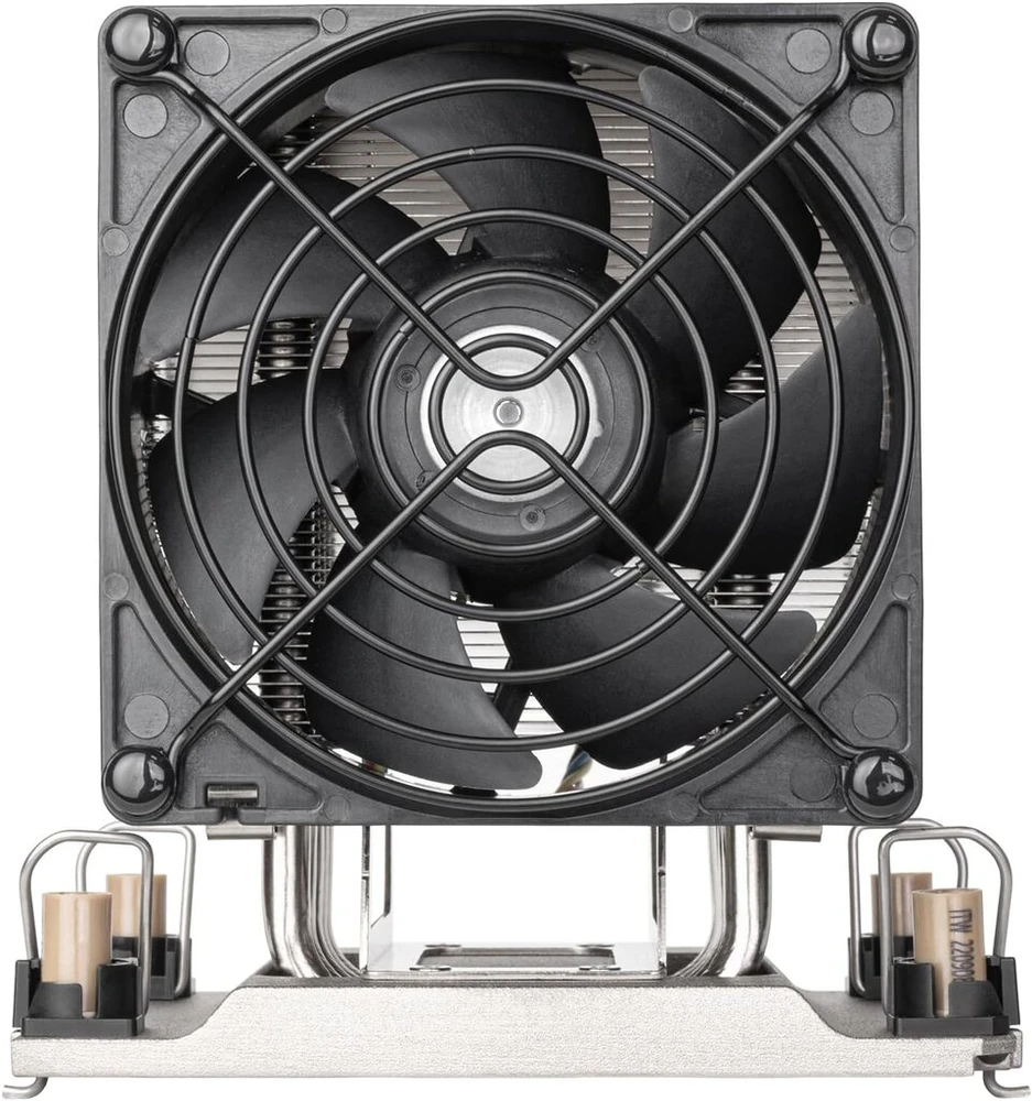 Silverstone Technology Xe04-4677v 4u Sff serverio darbo stoties procesoriaus aušintuvas, skirtas Intel Lga4677 lizdui Sst-xe04-4677vb (juodas+juodas)