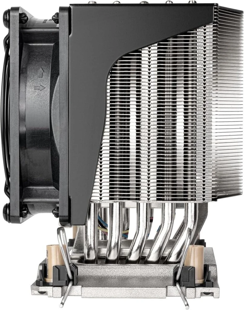 Silverstone Technology Xe04-4677v 4u Sff serverio darbo stoties procesoriaus aušintuvas, skirtas Intel Lga4677 lizdui Sst-xe04-4677vb (juodas+juodas)