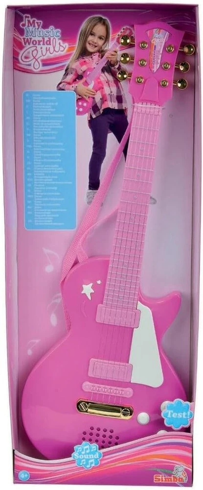 Simba 106830693 My Music World Girls Rock gitara
