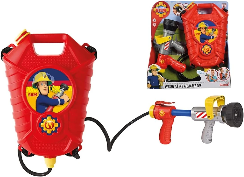 Simba - gaisrininko samo vandens šautuvo papildymas 9" fire starter reguliuojami pečių dirželiai 109252293002