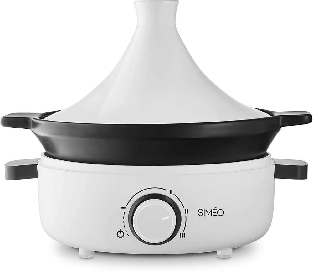 Siméo Tgc680 elektrinis tadžinas, keraminis, baltas