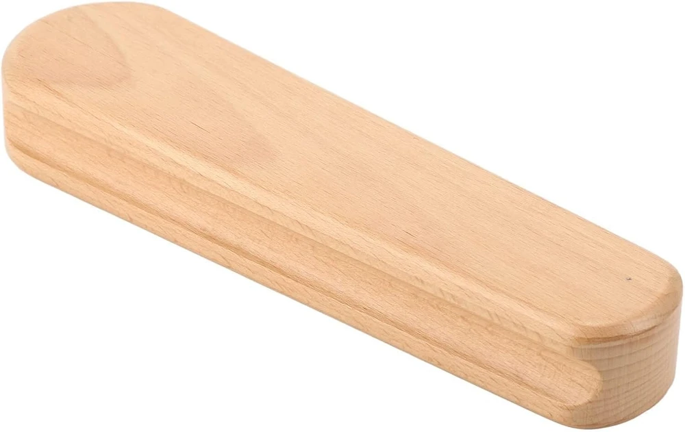 Siuvimo klapė siuvimui, karšto preso antklodė, siuvimo klapė, buko medienos klapė 23,8 cm presavimo įrankis, siūlių plokštinimo įrankis, daugiafunkcinė antklodžių klapė siuvimui, siuvinėjimui ir