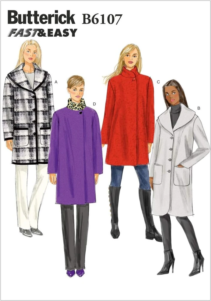 Siuvimo šablonas "butterick" - kelių dydžių
