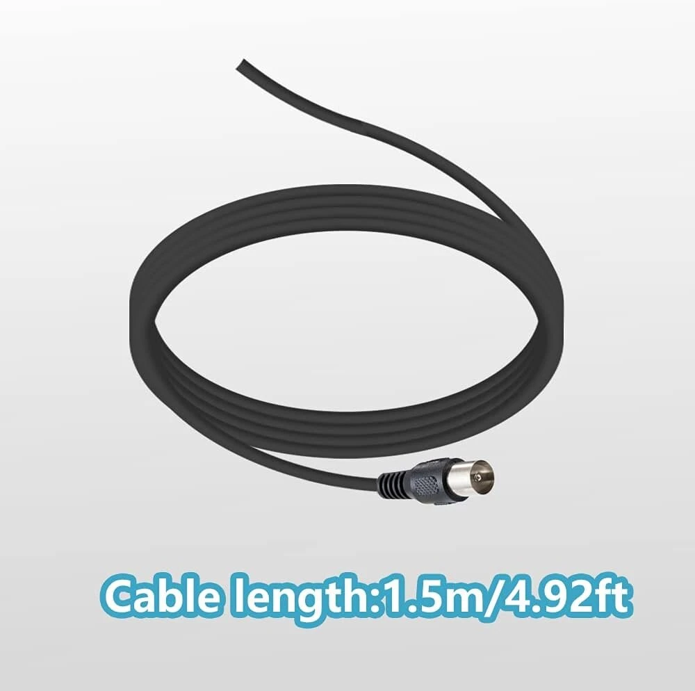 Skaitmeninė Dvb-t Tv antena su magnetiniu pagrindu