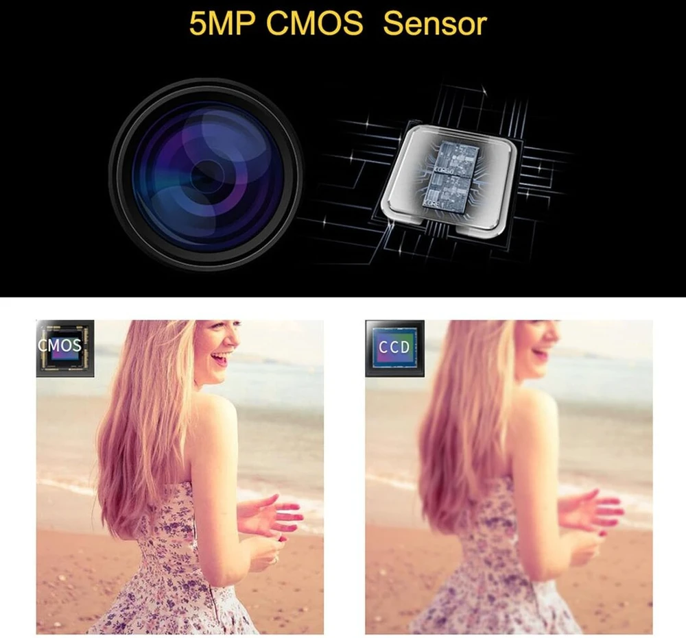 Skaitmeninė vaizdo kamera Full Hd 1080p, 16mp, 16x priartinimas