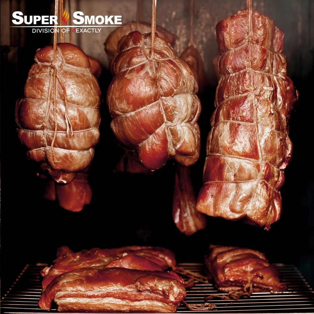 Skiedros rūkymui Supersmoke slyva Kl-08 (6-8mm) Medium 65 litrų