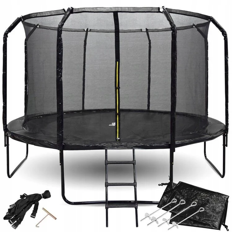 SkyFlyer sodo trampolinas + kopėčios 12FT 366cm