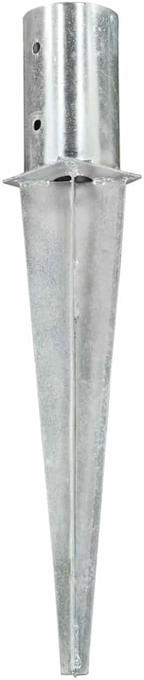 Smeigiami kuoliukai, 6vnt., sidabriniai, 8x61cm, plienas