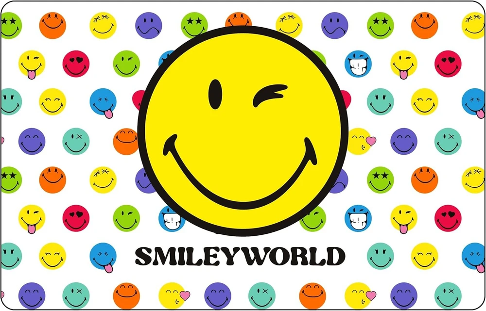 Smileyworld Pietų Dėžutė su Dalikliu, Juoda